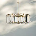 Amaye Round Chandelier 5/7-Light-7-Light 30''-Brass-