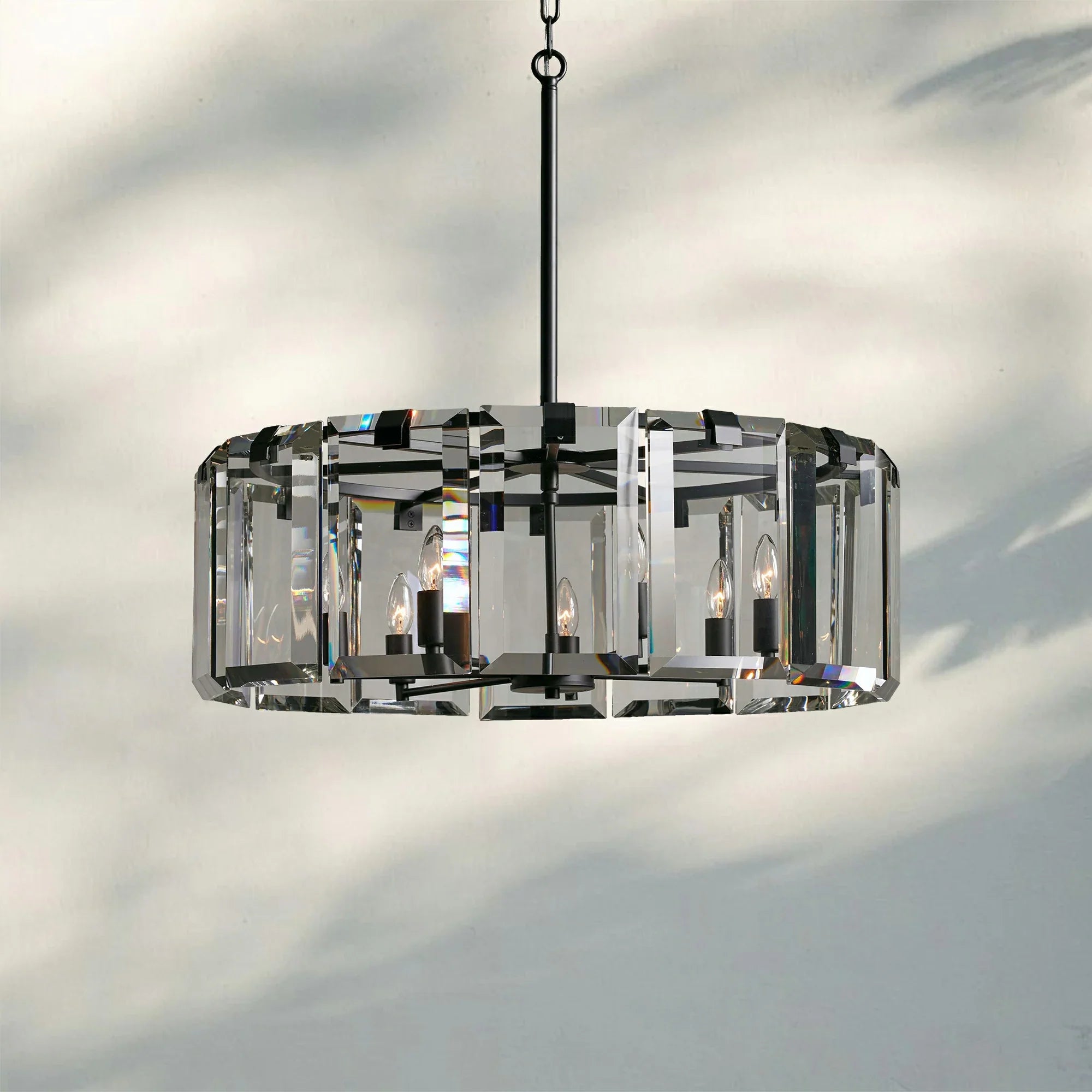 Amaye Round Chandelier 5/7-Light-7-Light 30''-Bronze-