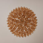 Amber Empire Chandelier - ∅ 39.4″ x H 39.4″Gold & AmberBlushlighting
