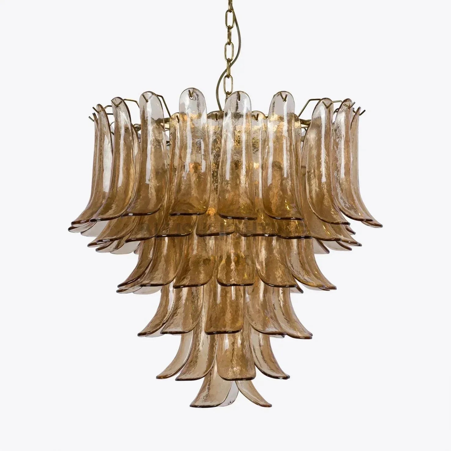 Amber Petalo Chandelier – 2 Sizes - Small 29.5"WBlushlighting