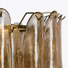 Amber Petalo Chandelier – 2 Sizes - Large 35.4"WBlushlighting