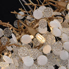 American Creative Brass Branch Chandelier-Chandeliers-Blushlighting
