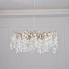 American Creative Brass Branch Chandelier-Chandeliers-Blushlighting