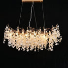 American Creative Brass Branch Chandelier-Chandeliers-Blushlighting