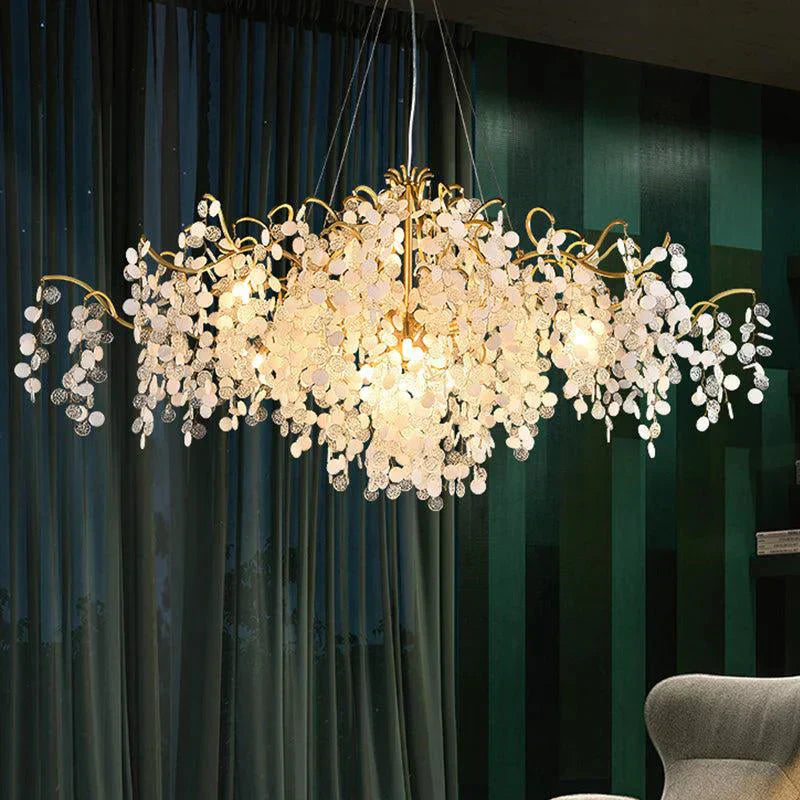 American Creative Modern Branch Chandelier Oval-