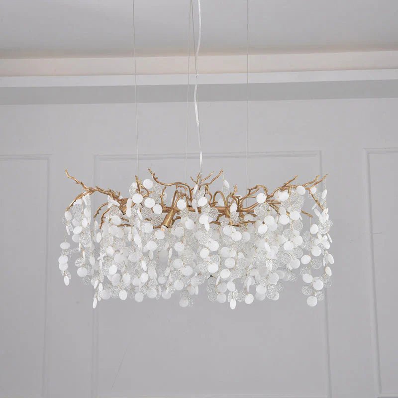 American Creative Modern Branch Linear Chandelier-Blushlighting-Blushlighting