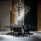 Amos Light Group Chandelier - Φ 31.5″ x H 31.5″ / Dia 80cm x H 80cmChromeWarm LightBlushlighting