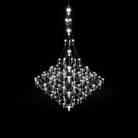 Amos Light Group Chandelier - Φ 39.4″ x H 66.9″ / Dia 100cm x H 170cmChromeWarm LightBlushlighting