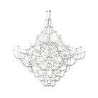 Amos Light Group Chandelier - Φ 31.5″ x H 31.5″ / Dia 80cm x H 80cmChromeWarm LightBlushlighting