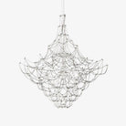 Amos Light Group Chandelier - Φ 31.5″ x H 31.5″ / Dia 80cm x H 80cmChromeWarm LightBlushlighting