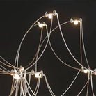 Amos Light Group Chandelier - Φ 31.5″ x H 31.5″ / Dia 80cm x H 80cmChromeWarm LightBlushlighting
