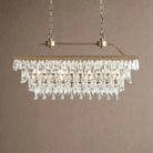 Anabelle Rectangular Chandelier - Blushlighting