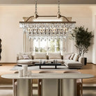 Anabelle Rectangular Chandelier - Blushlighting