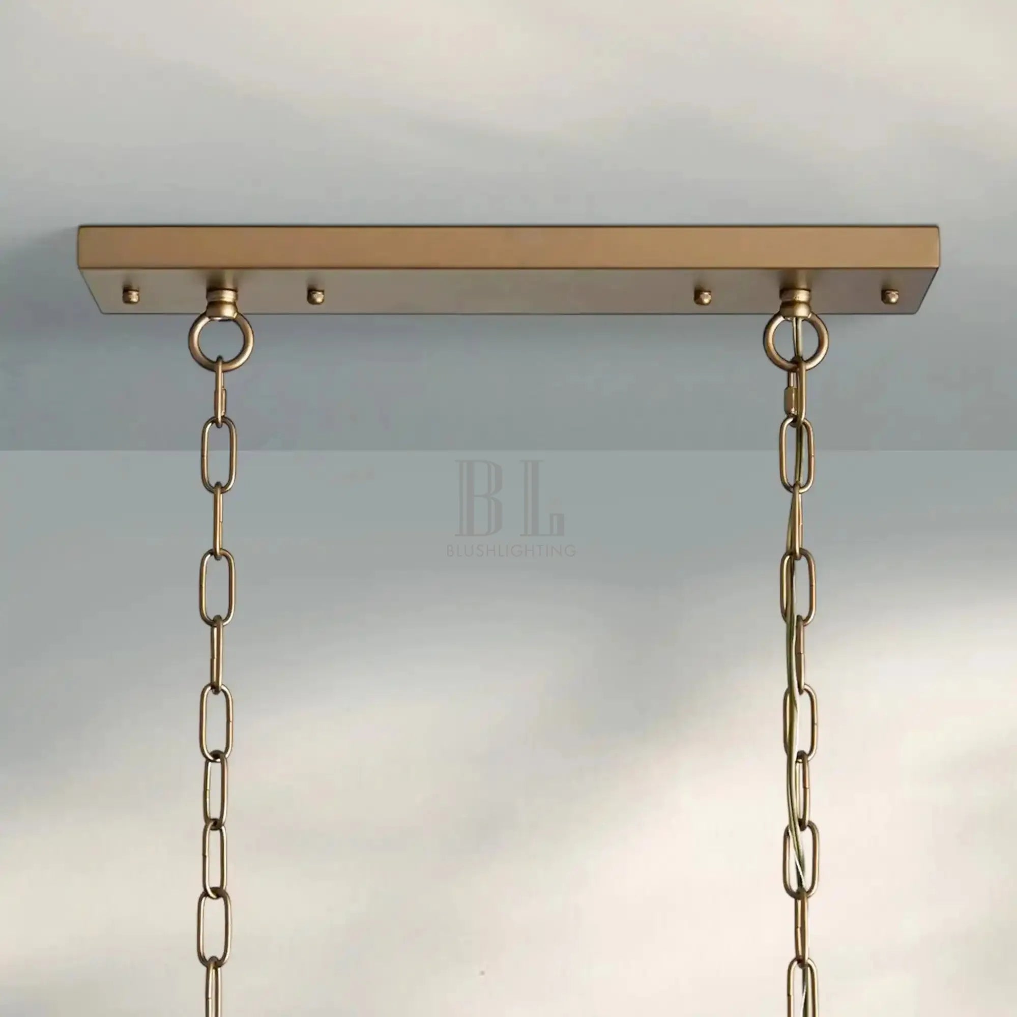 Anabelle Rectangular Chandelier - Blushlighting