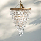 Anabelle Round Chandelier 17''23''H - Blushlighting