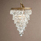 Anabelle Round Chandelier 17''23''H - 23''Blushlighting