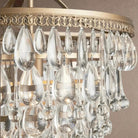 Anabelle Round Chandelier 17''23''H - 23''Blushlighting