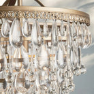 Anabelle Round Chandelier 17''23''H-