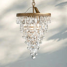 Anabelle Round Chandelier 17''23''H - Blushlighting