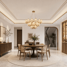 Ananas Pineapple Trio Chandelier - Φ1000*H560mm/E14-12+8+4LBlushlighting