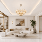 Ananas Pineapple Trio Chandelier - Φ1000*H560mm/E14-12+8+4LBlushlighting