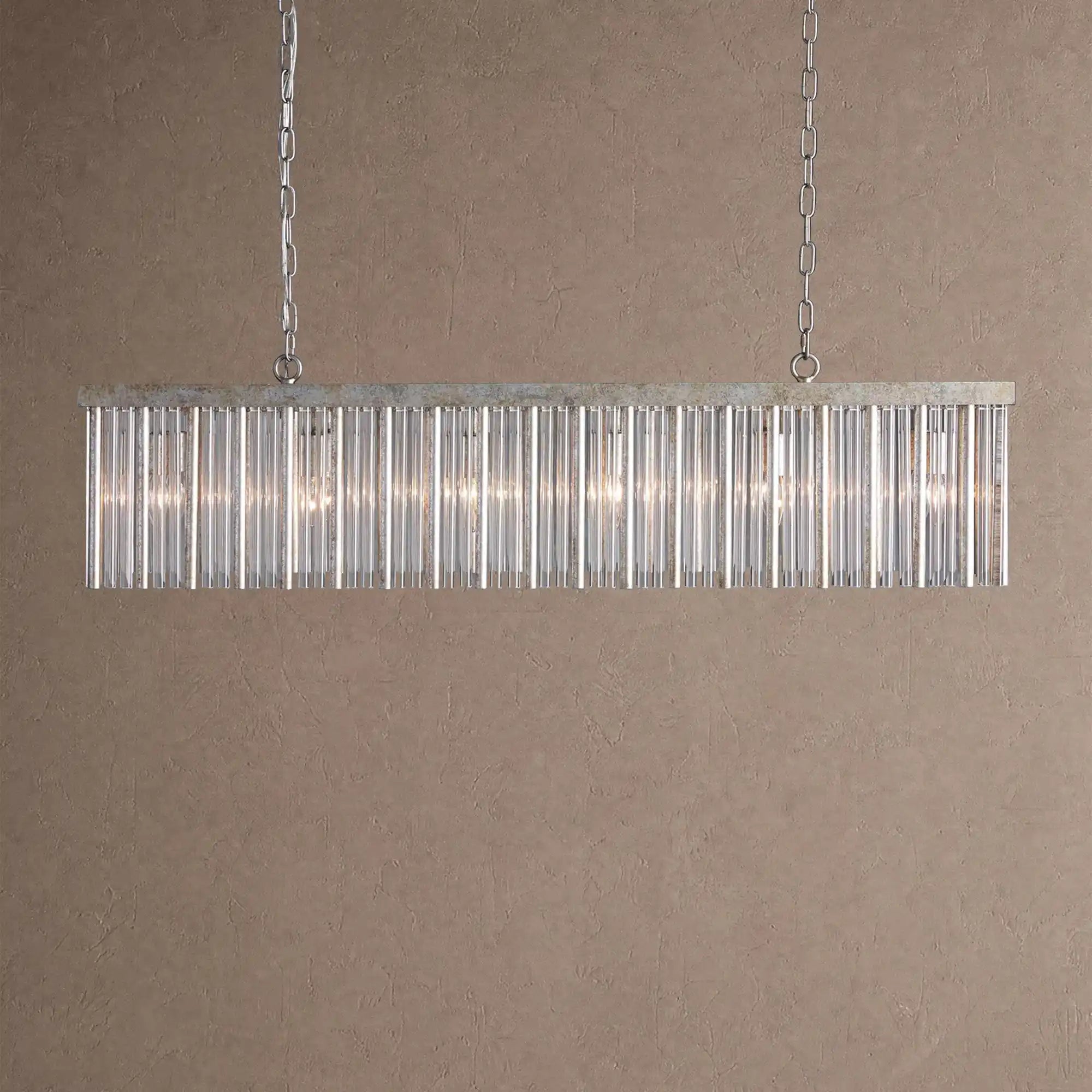 Andalucian Rectangular Chandelier 48'' 56'' - 48‘’Blushlighting