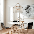 Andalucian Round Chandelier 24"35" - 35''Blushlighting