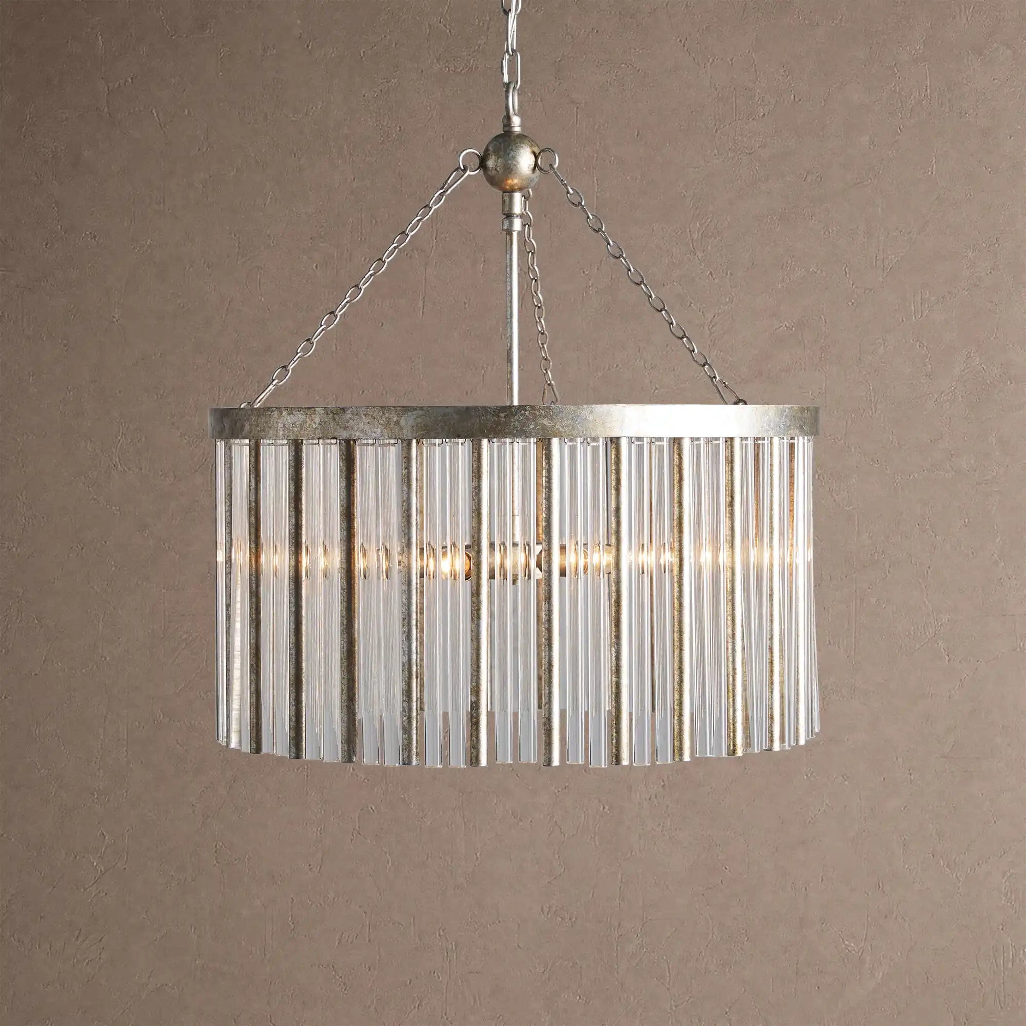 Andalucian Round Chandelier 24"35" - 24''Blushlighting