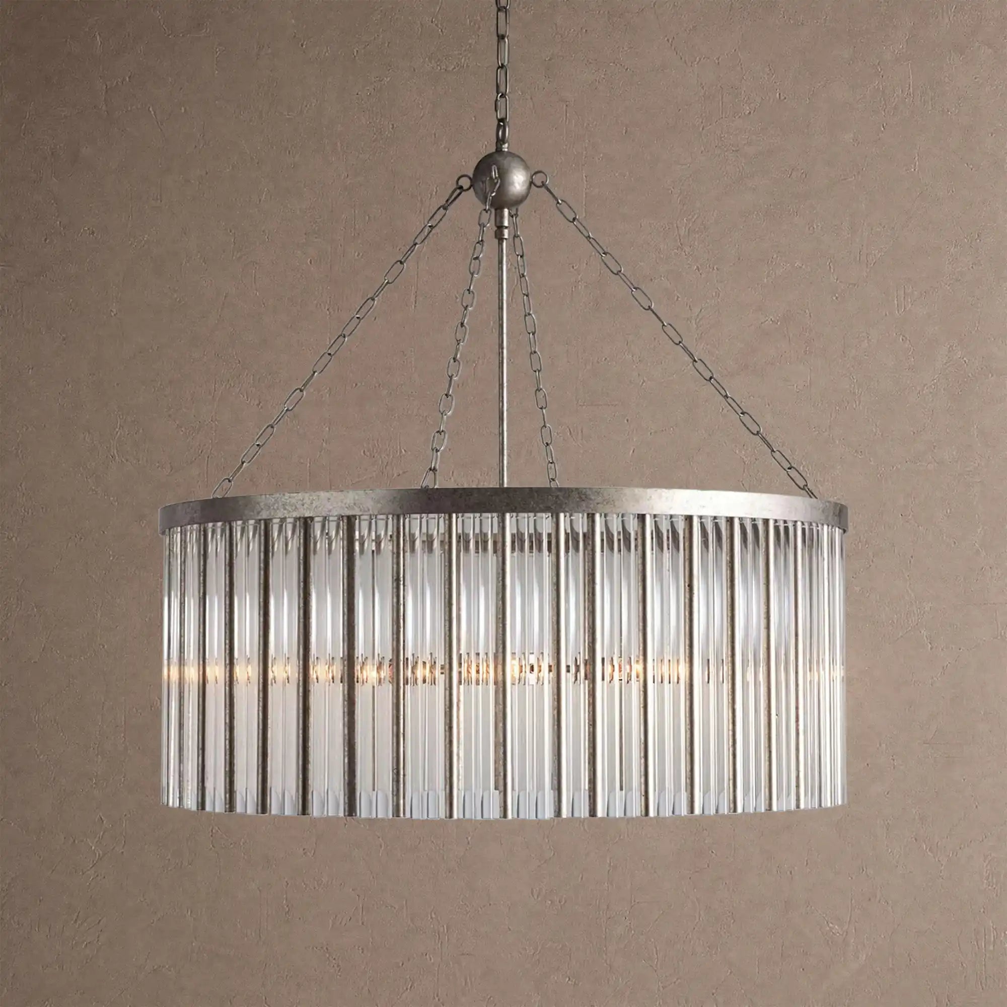 Andalucian Round Chandelier 24"35" - 35''Blushlighting