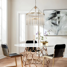 Andalucian Round Chandelier 24"35"-