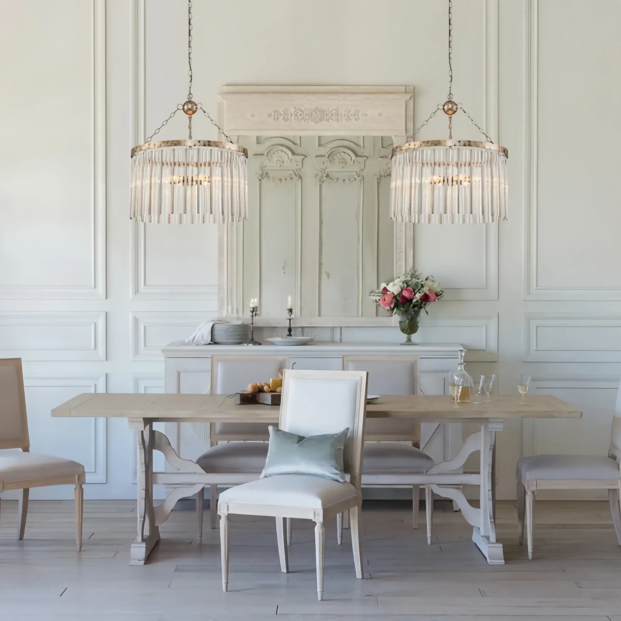 Andalucian Round Chandelier 24"35"-