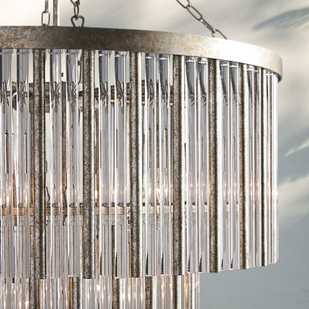 Andalucian Round Chandelier 24"35"-