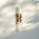 Andreas 2 - Light Wall Sconce - NickelBlushlighting