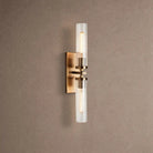 Andreas 2-Light Wall Sconce - BrassBlushlighting