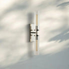 Andreas 2 - Light Wall Sconce - NickelBlushlighting