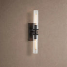 Andreas 2-Light Wall Sconce - BlackBlushlighting