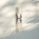 Andreass 2-Light Wall Sconce-Nickel-