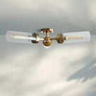 Andreas 3 - Light Flushmount - NickelBlushlighting