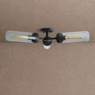 Andreas 3-Light Flushmount - NickelBlushlighting