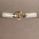 Andreas 3-Light Flushmount - BrassBlushlighting
