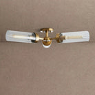 Andreas 3-Light Flushmount - BrassBlushlighting