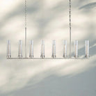 Andreass Linear Chandelier 5/7/8 Light-8-Light-Nickel-