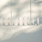 Andreas Linear Chandelier 5/7/8 Light - 8 - LightNickelBlushlighting