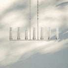 Andreas Linear Chandelier 5/7/8 Light - 7 - LightNickelBlushlighting