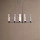 Andreas Linear Chandelier 5/7/8 Light - 5-LightBlackBlushlighting