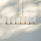 Andreas Linear Chandelier 5/7/8 Light - 7 - LightBrassBlushlighting