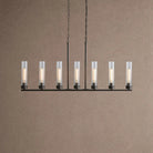 Andreas Linear Chandelier 5/7/8 Light - 7-LightBlackBlushlighting