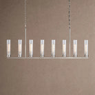 Andreas Linear Chandelier 5/7/8 Light - 8-LightNickelBlushlighting