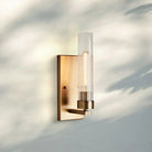 Andreas Wall Sconce - NickelBlushlighting