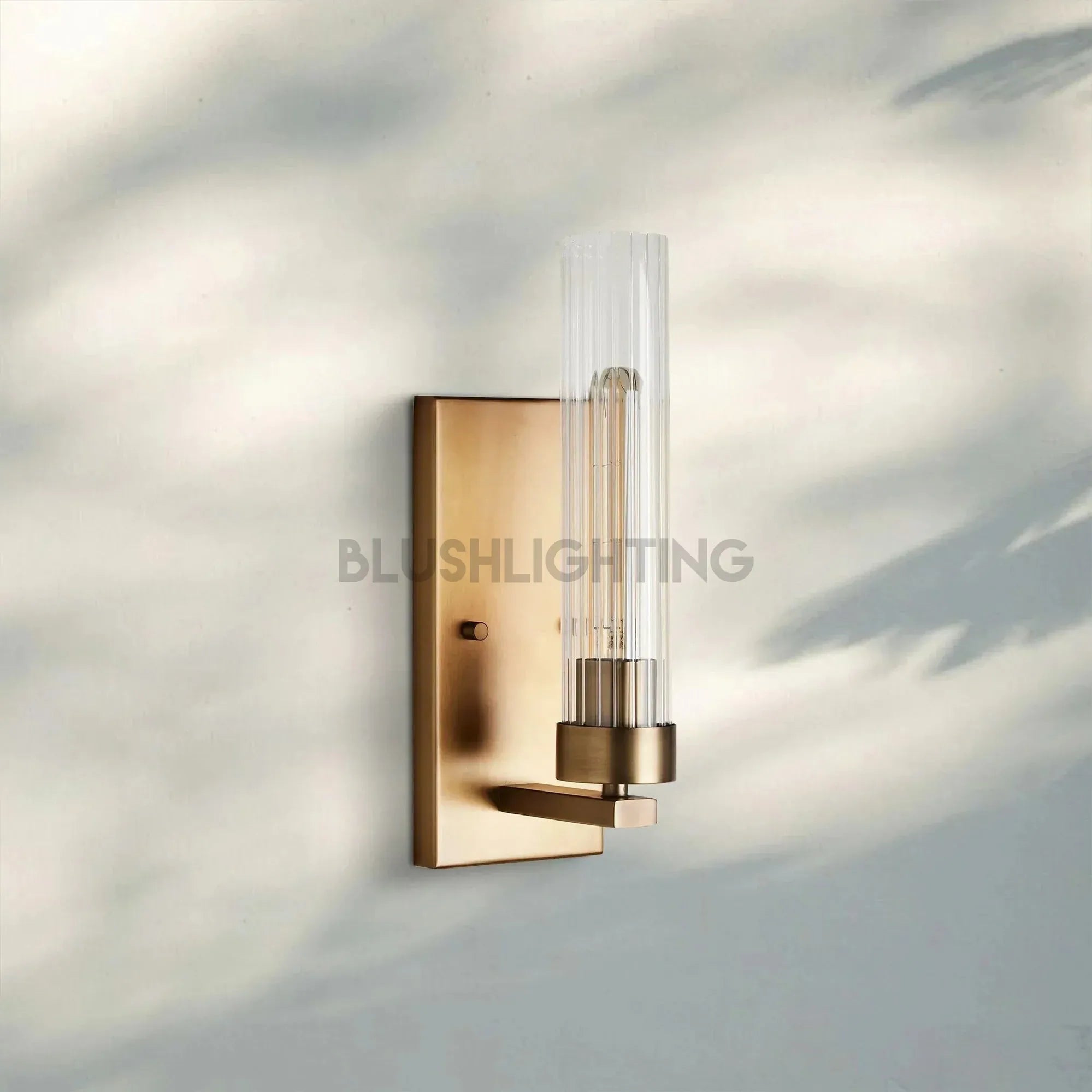 Andreas Wall Sconce - BrassBlushlighting